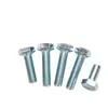 Tornillos Externos Hexagonales Galvanizados al por Mayor Pernos Externos Hexagonales Norma Nacional Pernos de Cabeza Hexagonal Tornillos Extendidos Gb30 M6-M24