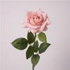 Rosa Austin de Rama Única Floral Artificial Hidratante de Alta Calidad al Tacto Adornos para Decoración de Mesa Interior Flores Artificiales para Boda