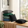 Fronha de veludo cotelê, cor sólida, com padrão de listras de milho, design simples, adequada para almofadas decorativas, almofadas lombares e almofadas de sofá, disponível na Amazon
