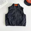 Valle del Viento 2026 Invierno Nuevo Estilo Coreano Chaleco Grueso con Cuello Alto en Capas para Niños, Elegante Chaleco Reversible para Niños