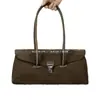 Bolso Boston de Cuero RPET Transfronterizo Bolso de Hombro de Cuero RPET Bolso de Mano Reciclado Fábrica Personalizada