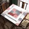 Tapete de Mahjong Transfronteiriço Amazon Tapete de Jogo de Tabuleiro Resistente a Manchas Silencioso Antiderrapante Superfície Fina Lisa Tapete de Mesa para Cartas de Jogo Fabricante
