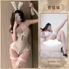 Lencería Sexy para Mujer, Uniforme de Puro Deseo, Camisón de Malla con Liguero de Encaje, Tentación de Entrepierna Abierta, Atuendo Sexy Morado, Atuendo para Coquetear