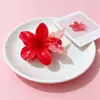 Novo Prendedor de Cabelo Borboleta Plumeria Transfronteiriço Amazon Cor de Doce Flor de Praia Prendedor de Cabelo Doce Acessório de Cabelo para Mulheres