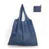 Bolsa de Compras Plegable, Nueva de Gran Capacidad, Bolsa Plegable Ecológica en Stock, Bolsa de Tote de Almacenamiento Plegable Portátil Impresa Creativa