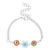 Pulsera de cristal ojo de gato imitación mariposa nueva para mujer pulsera antigua china de luz de luna estudiante red plateada cuentas al por mayor marea