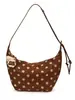 Bolso Informal de Lunares Estilo Coreano 2026 Otoño Diseño de Nicho Gran Capacidad para Viajes Diarios de Moda de Hombro Cruzado Bolso Dumpling para Mujer