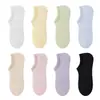Calcetines de Algodón Puro Personalizados para Mujer, Estilo Delgado de Verano, Nuevo Modelo 2026, Calcetines Invisibles Transpirables de Malla
