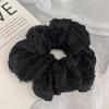 Anel de cabelo francês retrô do intestino grosso coreano doce cor sólida verão celebrante da Internet moda menina anel de cabelo acessórios para o cabelo