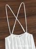 2024 Exportación Transfronteriza Ropa de Mujer Amazon Moda Casual Pierna Ancha Holgados Pantalones de Playa de Tejido de Bambú