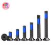 Procesamiento de Shenzhen Tornillos Dispensadores de Cabeza Avellanada Hexagonal Grado 10.9 Negro Copa Plana Hexagonal Tornillos Antiaflojamiento y Anticaída