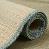 Tapete de Palha Natural Tradicional 1,8 Cama de Casal Tapete Refrescante 1,5m para Uso Doméstico no Inverno e Verão, Dormitório de Estudante Solteiro 0,9m