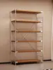 Estante de Almacenamiento Multifuncional de Eje Óptico, Estante de Almacenamiento para Sala de Estar y Cocina, Estante Estrecho para Montar en Pared, Estantería para el Hogar, Estante de Exhibición de Pie