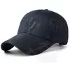 Gorra de Béisbol Camuflajeada Transpirable Ajustable de Protección Solar de Ala Completa Perforada para Verano Sombrero Deportivo Simple de Secado Rápido
