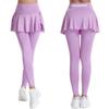 Falda de Tenis de Diseño Transfronterizo para Mujer, Falda Deportiva de Cintura Alta Línea A que Levanta los Glúteos, Anti-Exposición para Primavera y Verano, Pantalones Cortos tipo Falda