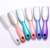 Lixa de Pé em Aço Inoxidável em Estoque na Fábrica, Removedor de Calos Dupla Face, Esfoliante para Pés de Pedicure Caseiro Atacado