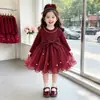Vestidos para Niñas Primavera Otoño 2026 Ropa de Otoño Elegante para Niños Moda de Bebé Niña Vestidos Formales de Princesa de Otoño