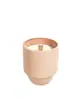 Frasco de Cerámica para Velas Plato Negro para Velas