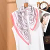 Bufanda Ligera de Seda para Verano, Bufanda de Cuello Transpirable y Versátil, Bufanda Decorativa para Combinar con Camisas y Trajes