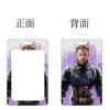 Set de Tarjetas de PVC de Dibujos Animados de Marvel Creativo Tarjeta de Comida de Campus para Estudiantes Bolsa Lanyard Largo Control de Acceso Autobús Metro Set de Tarjetas de Fábrica
