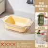 Cesta de Drenaje Extensible de Doble Capa Cesta para Verduras de Cocina Lavabo para Lavar Verduras Drenaje Hogar Sala de Estar Frutero Cesta de Drenaje para Fregadero