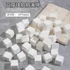 Arte de Uñas Mini Bloque de Tofu Pegamento de Aplauso Esponja Rubor Degradado Blanco Cuadrado Pequeño Herramienta de Bolígrafo de Agarre Paquete