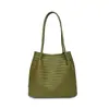 Bolso de mano tejido retro coreano 2026 nuevo bolso tote de moda moderno bolso de hombro de gran capacidad para el día a día