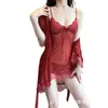 Lingerie Erótica Plus Size Estilo Europeu e Americano, Uniforme Sedutor de Renda Transparente, Desejo Puro, Conjunto de Roupa Sem Remoção