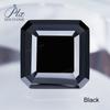 Henglilai cor moissanite asche colorido champanhe dourado amarelo rosa verde azul moissanite atacado