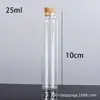 Garrafa de vidro de cortiça de 22 mm de diâmetro, tubo transparente, garrafa de chá de ervas com alto teor de borosilicato, presente, garrafa de desejos, garrafa de lanugo