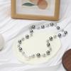 Collar de Perlas Tahitianas, Clásico de Nicho, Gama Alta, Versátil, Cadena para Clavícula de Moda, Retro Francés, Estilo Clásico de Primavera y Verano