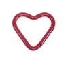 Llavero con Cierre de Resorte en Forma de Corazón Colorido Accesorios para Joyería DIY Anillo de Conexión de Aleación