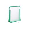 Nova Bolsa de Armazenamento Portátil Mais Vendida na Amazon, Bolsa Transparente de PP Fosco com Botão de Pressão para Documentos de Grande Capacidade, Bolsa de Plástico para Aulas de Reforço
