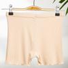 Yiwu Venta al por mayor Verano Delgados Pantalones de Seguridad de Algodón con Hilo para Mujer Pantalones de Tres Cuartos con Borde Enrollado Leggings Anti-Exposición para Mujer