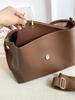 Bolsa Feminina de Grande Capacidade 2026 Novo Modelo Bolsa Transversal de Alça Larga Bolsa de Ombro Único para o Dia a Dia Bolsa Tote para Faculdade