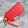 Nueva cartera femenina estudiantil japonesa y coreana monedero multi-tarjeta gran capacidad tarjetero monedero moda todo-partido cartera pequeña