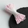 Horquilla de Estilo Antiguo con Estambres de Rosa Pequeños Mate Corazón de Flor Mecedora Paso Material Accesorios para Joyería DIY