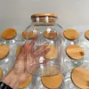 Frascos de vidrio herméticos de grado alimenticio para alimentos, recipientes para almacenar té, almacenamiento de cáscara de mandarina, almacenamiento a prueba de humedad para granos de café, botellas de almacenamiento engrosadas