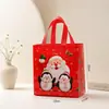 Bolsas de Regalo Navideñas de Dibujos Animados en Stock Transfronterizas, Bolsas para Empaquetar Regalos, Bolsas de Regalo Navideñas de Tejido No Tejido Dopamina