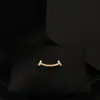 Broche de sonrisa de alta gama para todo, hebilla de pin para cárdigan, ramillete con cara de sonrisa, insignia para traje, accesorios exquisitos de moda