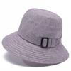 Chapéu de meia-idade e idosos Chapéu de bacia de mãe de primavera e outono feminino Chapéu de pescador Fino Casual Chapéu de sol de avó de idosos Chapéu feminino