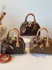 2026 Nuevo Bolso de Mano de Moda de Gama Alta Vintage para Mujer Estilo Boston Retro Europeo y Americano Bolso Versátil de Hombro Cruzado
