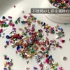 Arte de Uñas Joyería de Grava Colorida Metal Irregular Mini Mezclado Grava Dopamina 2025 Nuevos Accesorios para Uñas