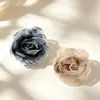 Novo prendedor de cabelo garra de flor estilo chinês degradê, parecido com fada, para mulheres, prendedor de cabelo grande de rosa, prendedor de tubarão de alta qualidade para a parte de trás da cabeça