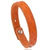 Pulsera de cuero de vaca de primera capa retro simple de joyería transfronteriza, pulsera de cuero multicolor ajustable de moda con personalidad europea y americana