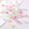 Contas Transparentes Coloridas Estrela de Cinco Pontas Acrílico Contas Soltas Acessórios DIY Pulseira Joias com Contas Material Pingente Atacado