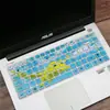 Cubierta protectora para teclado de laptop Asus A40J, A40D, A42J, A42E, A43S