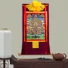 Buda Yuan Hui Pintura Colgante Thangka Karma Kagyu Convertido a Estilo Tibetano Bronce Dorado Estudio Estatua de Buda Zen Murales