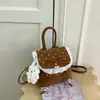 Mochila de encaje fresco estilo coreano transfronteriza, nuevo estilo de chica suave, mini mochila floral suave multiusos