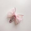 Nova Coroa de Pérola com Bolinhas Flutuantes Rosa Estilo Princesa Infantil Presilha de Pressão Laço Presilha BB Acessórios de Cabelo